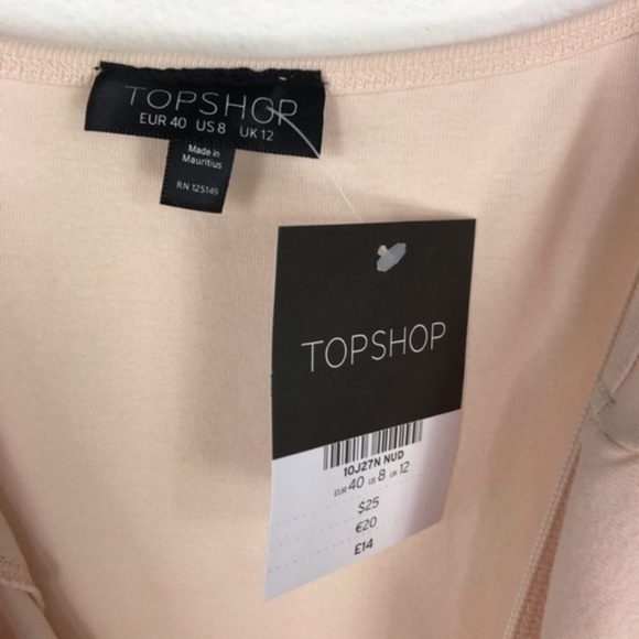 TOPSHOP Tank Top Bodycon Dress - Picture 2 of 7